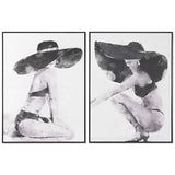 Canvas DKD Home Decor polystyrene Canvas 90 x 4 x 120 cm-0