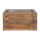 Centre Table DKD Home Decor Pinewood Recycled Wood 78 x 59 x 41 cm-2