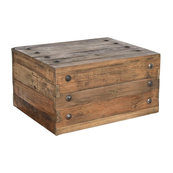 Centre Table DKD Home Decor Pinewood Recycled Wood 78 x 59 x 41 cm-0