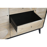 Sideboard DKD Home Decor Black Wood (120 x 40 x 90 cm)-4