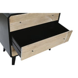 Chest of drawers DKD Home Decor Black Wood Modern (80 x 40 x 79,5 cm)-3