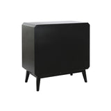 Chest of drawers DKD Home Decor Black Wood Modern (80 x 40 x 79,5 cm)-4