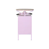 Side table DKD Home Decor Light Pink Iron Mango wood 116 x 72 x 110 cm-2