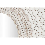 Wall mirror DKD Home Decor White Natural Indian Man Stripped 120 x 2,5 x 120 cm-1