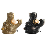 Wall Light DKD Home Decor Copper Golden 50 W Colonial Hippopotamus 220 V 35 x 23 x 34 cm (2 Units)-2