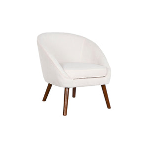 Armchair DKD Home Decor White Brown 74 x 69 x 79 cm 76 x 69 x 73 cm-0