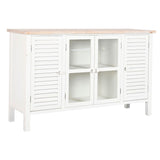 Sideboard DKD Home Decor White Fir MDF Wood 130 x 40 x 80 cm-0