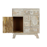 Chest of drawers DKD Home Decor Natural Mango wood 61 x 33,5 x 68,5 cm-3
