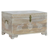 Chest DKD Home Decor Natural Mango wood MDF Wood 78 x 43 x 45 cm-0