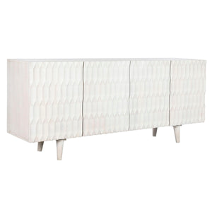 Sideboard DKD Home Decor 177 x 40 x 75 cm White Mango wood-0