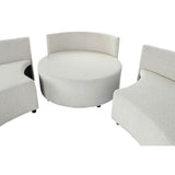 Sofa DKD Home Decor White Wood Modern 250 x 241 x 66 cm-2