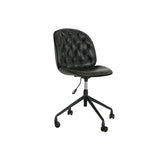 Chair DKD Home Decor Black Dark grey 47,5 x 57,5 x 83 cm-0