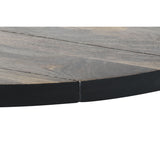 Dining Table DKD Home Decor Black Natural Metal Mango wood 200 x 100 x 76 cm-3