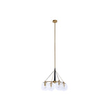 Ceiling Light DKD Home Decor 50 x 50 x 144 cm Crystal Golden Metal 50 W-0