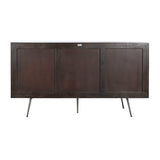 Sideboard DKD Home Decor 150 x 43 x 80 cm White Dark brown Mango wood-1