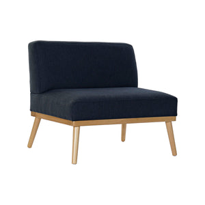 Armchair DKD Home Decor Blue Navy Blue Pinewood 80 x 66 x 72 cm-0