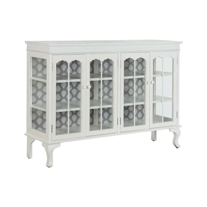 Sideboard DKD Home Decor White Crystal Fir 142,5 x 40,5 x 101,5 cm-0