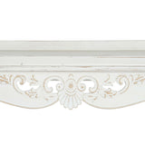 Console DKD Home Decor 120 x 40 x 84,5 cm Fir White MDF Wood-3