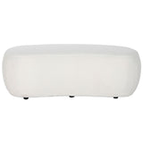 Bench DKD Home Decor White Black 130 x 62 x 43 cm-1