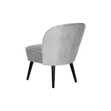 Armchair DKD Home Decor Black Grey Wood 59 x 66 x 76 cm-2