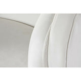 Armchair DKD Home Decor White Natural Wood 91 x 80 x 78 cm-2