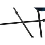 Armchair DKD Home Decor Blue Black Metal 68 x 76 x 90 cm-4