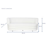 Sofa DKD Home Decor White 193 x 92 x 79 cm-2