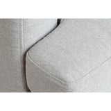 Chaise Longue Sofa DKD Home Decor Light grey Metal 250 x 160 x 85 cm-7