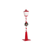 Street lamp DKD Home Decor White Red Metal 30 x 30 x 180 cm-10