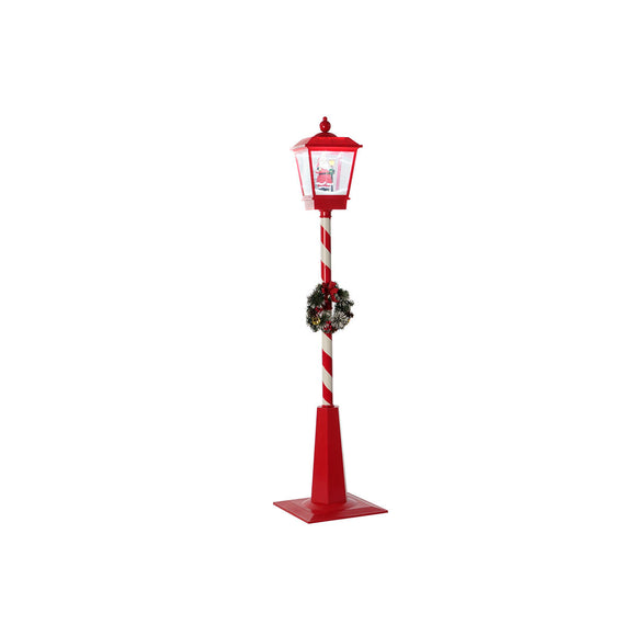 Street lamp DKD Home Decor White Red Metal 30 x 30 x 180 cm-0