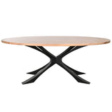 Dining Table DKD Home Decor Metal Acacia 200 x 110 x 76 cm-1