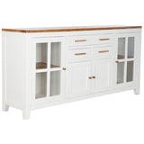 Sideboard DKD Home Decor White Brown 180 x 45 x 90 cm-0