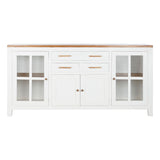 Sideboard DKD Home Decor White Brown 180 x 45 x 90 cm-1