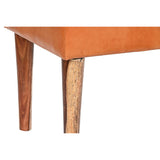 Bench DKD Home Decor Camel Wood 122 x 41 x 46 cm-2