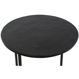 Set of 2 tables DKD Home Decor Black Metal Aluminium 46 x 46 x 58 cm-2