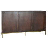 Sideboard DKD Home Decor Black Golden Dark brown 160 x 40 x 90 cm-8