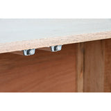 Sideboard DKD Home Decor White Cream Mango wood 180 x 40 x 80 cm-5