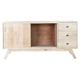 Sideboard DKD Home Decor White Natural Mango wood 145 x 42 x 75 cm-10