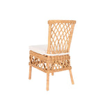 Chair DKD Home Decor White Natural 45 x 55 x 85 cm 45 x 55 x 90 cm 47 x 58 x 90 cm-4