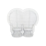 Garden sofa DKD Home Decor White 188 x 50 x 140 cm 154 x 70 x 144 cm 15700 x 68 x 145,5 cm-1