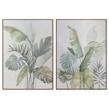 Painting DKD Home Decor Palms 100 x 4 x 140 cm Tropical (2 Units)-0