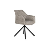 Chair DKD Home Decor Black Grey 55 x 58 x 83 cm-0