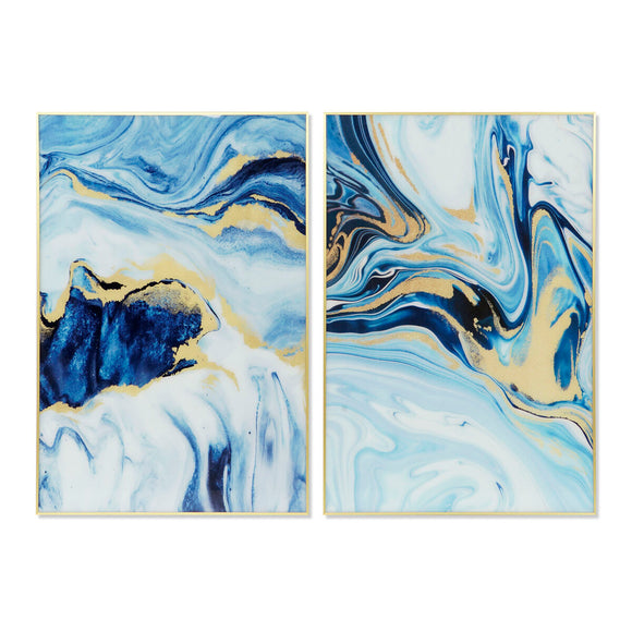 Painting DKD Home Decor Aluminium Crystal 80 x 2,5 x 120 cm-0