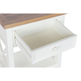 Nightstand DKD Home Decor Beige Natural Paolownia wood 49,5 x 35 x 61 cm-3