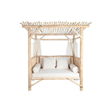 Garden day bed DKD Home Decor White Natural 200 x 180 x 200 cm-2