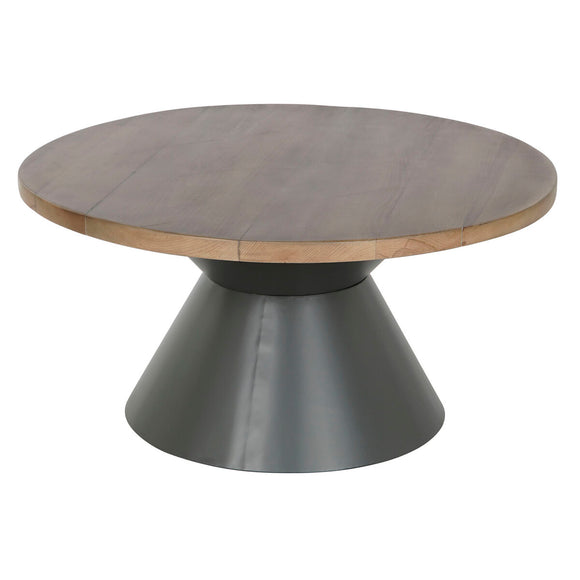 Centre Table DKD Home Decor Metal MDF Wood 80 x 80 x 40 cm-0