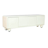 TV furniture DKD Home Decor White MDF Wood 160 x 37 x 50 cm-0