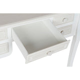 Desk DKD Home Decor White Wood MDF Wood 90 x 40 x 78 cm-2