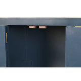 Console DKD Home Decor Blue Golden Fir MDF Wood 63 x 26 x 83 cm-4