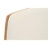 Chair DKD Home Decor Brown Cream Silver 52 x 58,5 x 98 cm-2